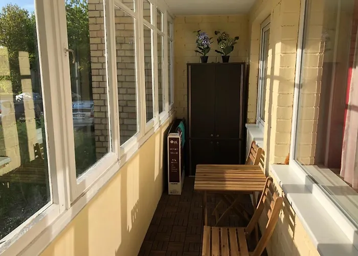 Your - Apartment, Balcony, Parking & Self Check-in Daire